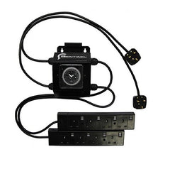 Maxibright Sentinal Control Switch 8 Way with Heater Socket