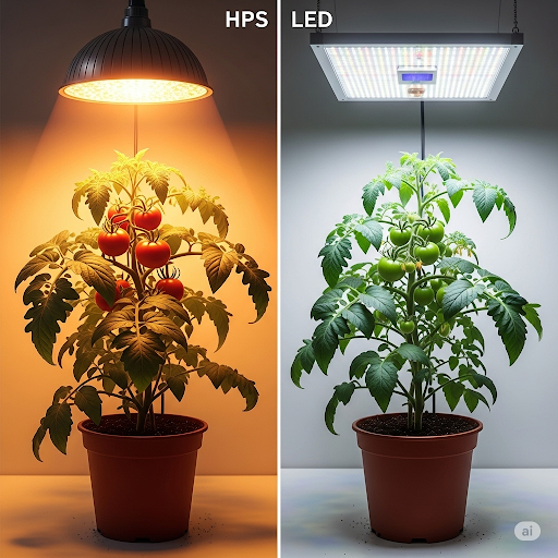 The Ultimate Grow Light Showdown: LED vs. HPS