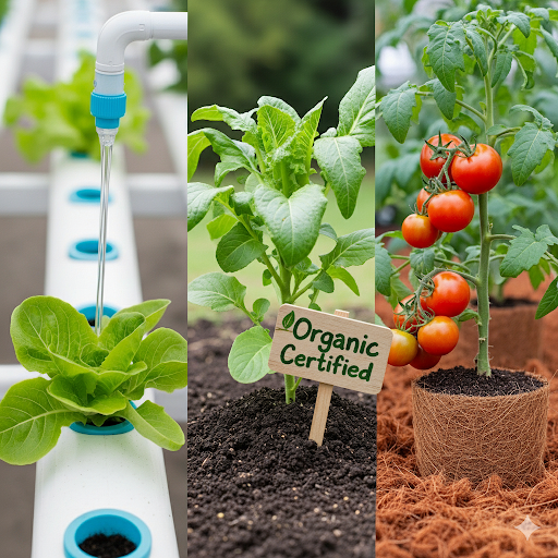 Can You Grow Organically in Hydroponics, Soil & Coco?