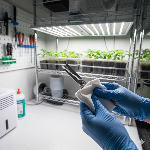 A Spotless Sanctuary: The Benefits of a Clean and Tidy Grow Room