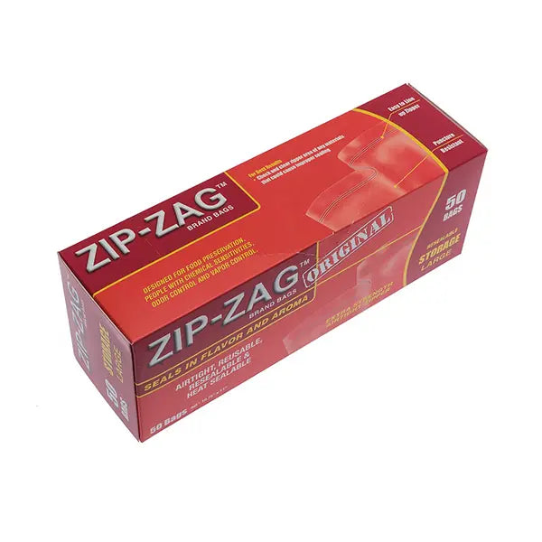 Zip-Zag Smellproof Bags (Black)