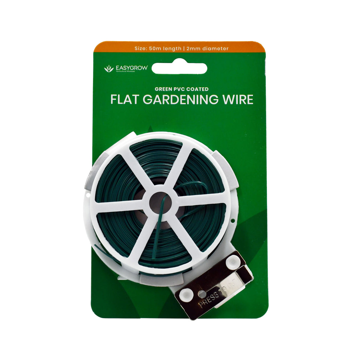 Flat  Green Wire Reel 50m