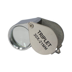 Grow Tools 30x Magnifier Jewelers Loupe