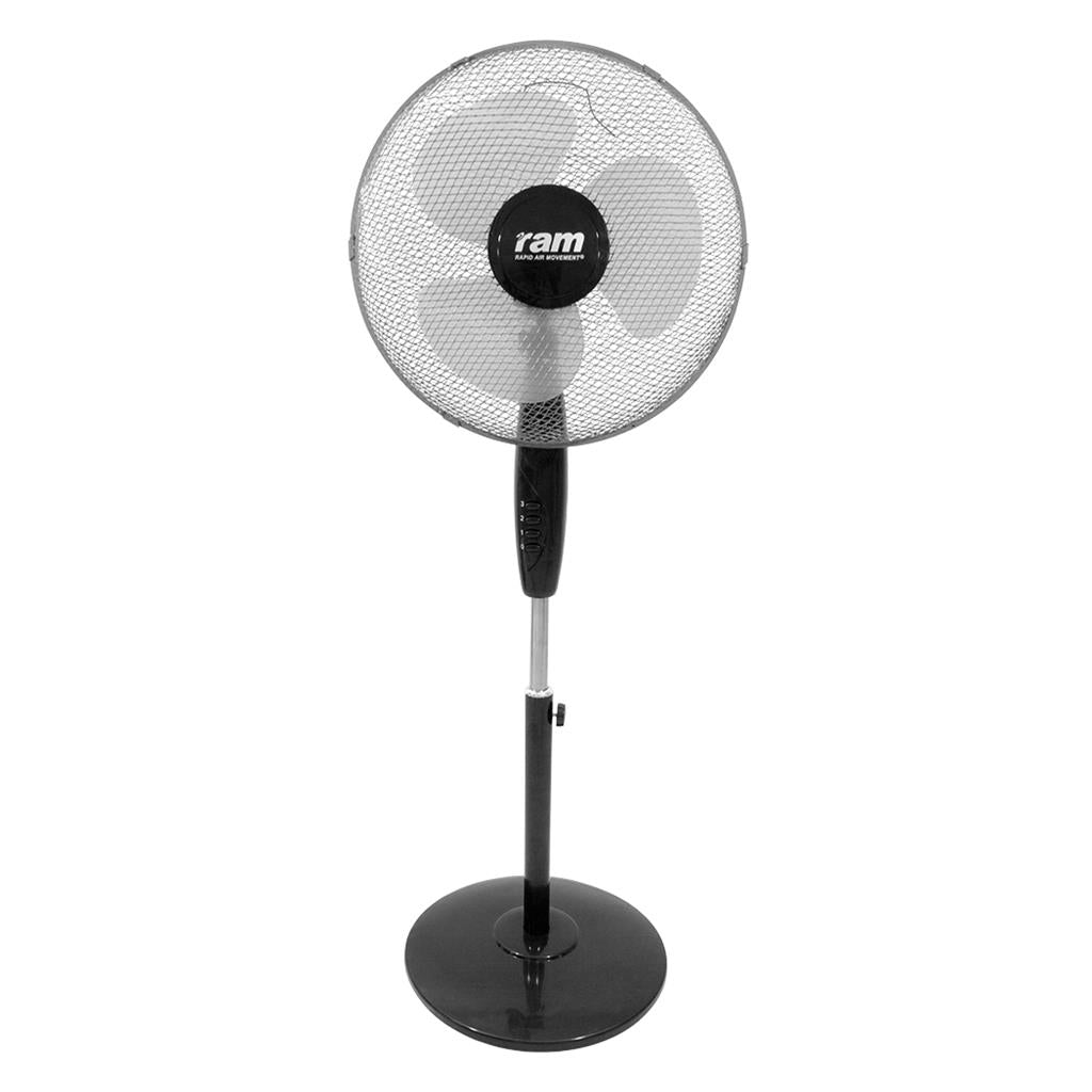 Ram 16" Pedestal Stand Oscillating Fan