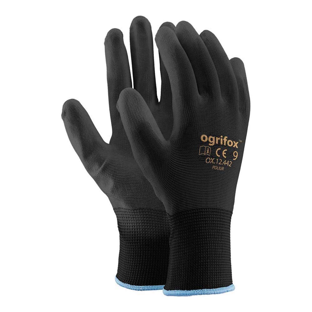 Black Work Gloves XL