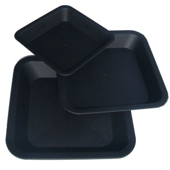 Square Plastic Pot Saucer