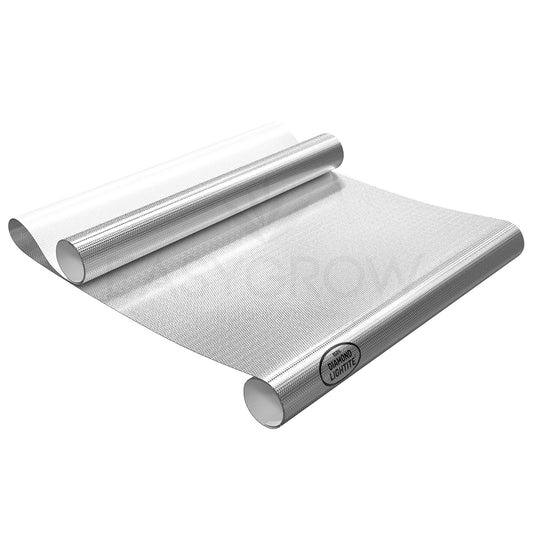 Diamond Lightite Silver Mylar Sheeting 10m x 1.25m