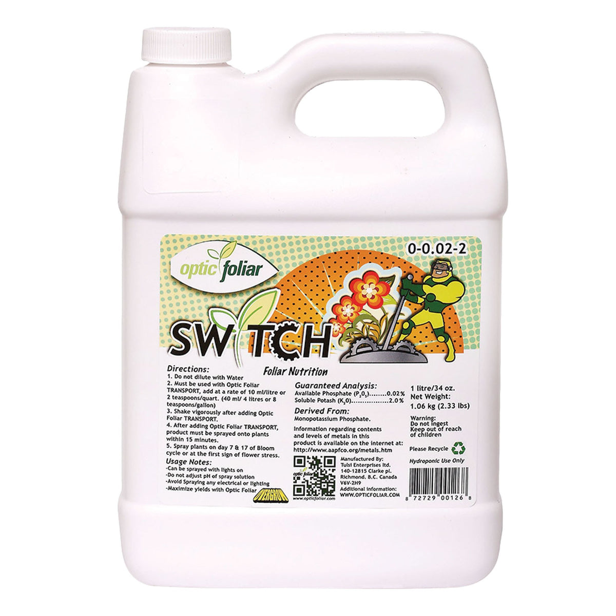 Optic Foliar Switch RTU